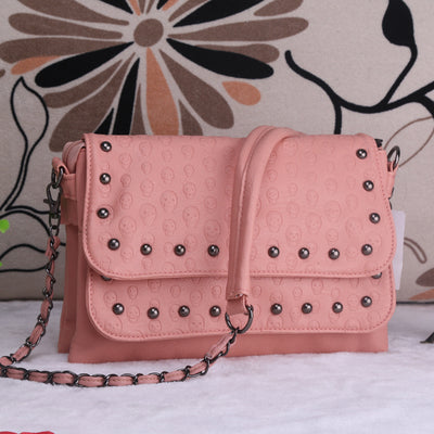 Fashion Black Rock Skull Bag Women Messenger Bags Designer Handbag Clutch Purse