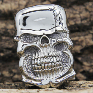 Luxury Lighters Ghost Rider Skeleton Demon Angel,High Quality Skull Lighter Kerosene
