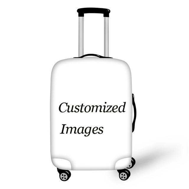 Luggage Cover 3D Vintage Sugar Skull Roses Travel Accessories for 18''-30'' Travel Case Suitcase Protective Cover
