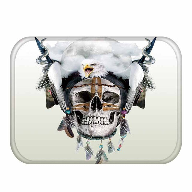 Flower Skull Pattern Anti-Slip Suede Carpet Door mat doormat Outdoor Kitchen Living room Floor Mat Rug
