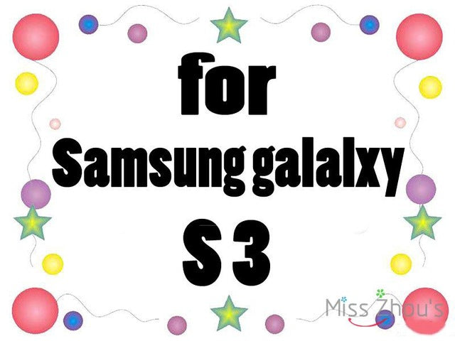 For Samsung Galaxy mini S3/4/5/6/7 edge plus Note2/3/4/5 mobile cellphone cases