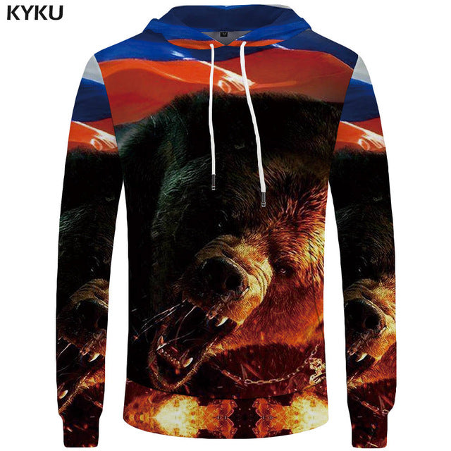 Punk Sweatshirts Male Gothic 3d hoodie Men Cool Hoodie Anime Hoody Clothes