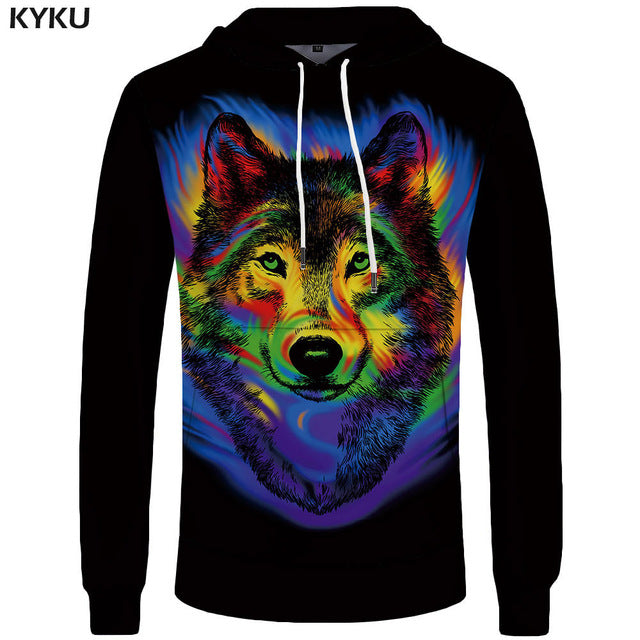 Punk Sweatshirts Male Gothic 3d hoodie Men Cool Hoodie Anime Hoody Clothes