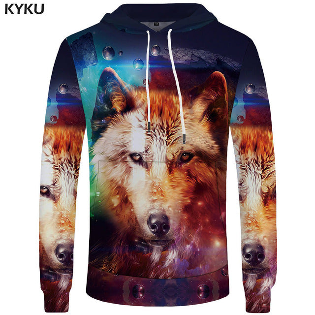 Punk Sweatshirts Male Gothic 3d hoodie Men Cool Hoodie Anime Hoody Clothes