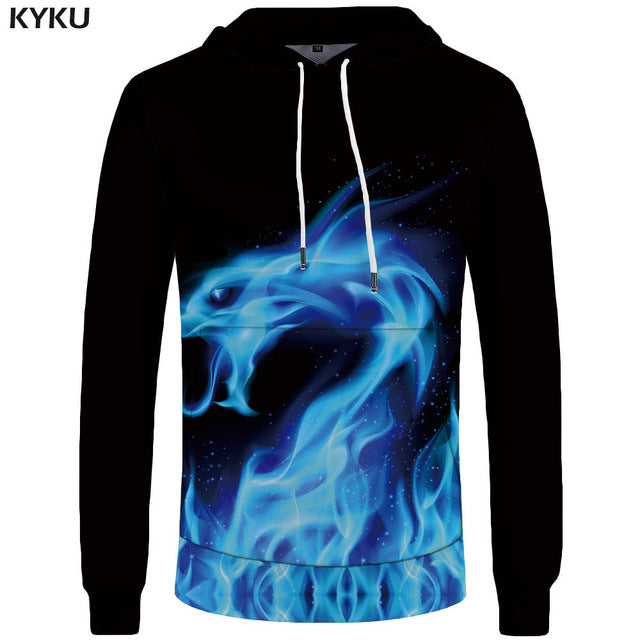 Punk Sweatshirts Male Gothic 3d hoodie Men Cool Hoodie Anime Hoody Clothes