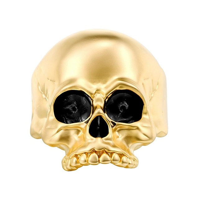 Stainless Steel Unique Punk Men Cool Jewelry Vintage Streampunk Jewelry Motorcycle Ring