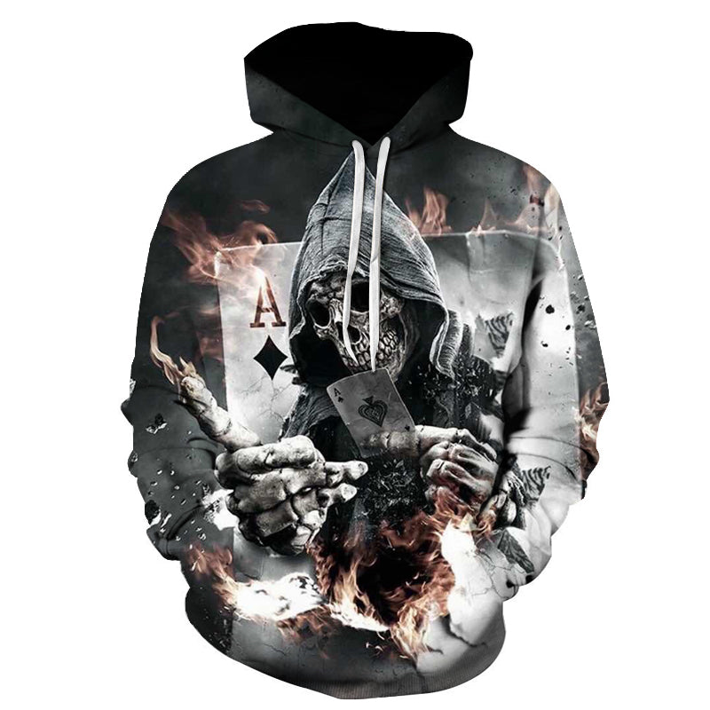 Hoodies Sweatshirts Men Women 3D Pullover Funny Rock Tracksuits Hooded Male Jackets Fashion