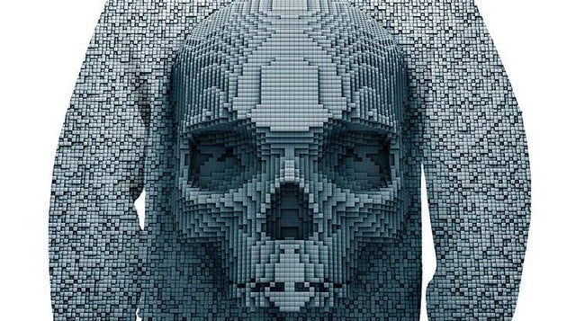 Metal Skull Printing Sportwear Streetwear Style Outwear Men's Pullover Plus Size 5XL