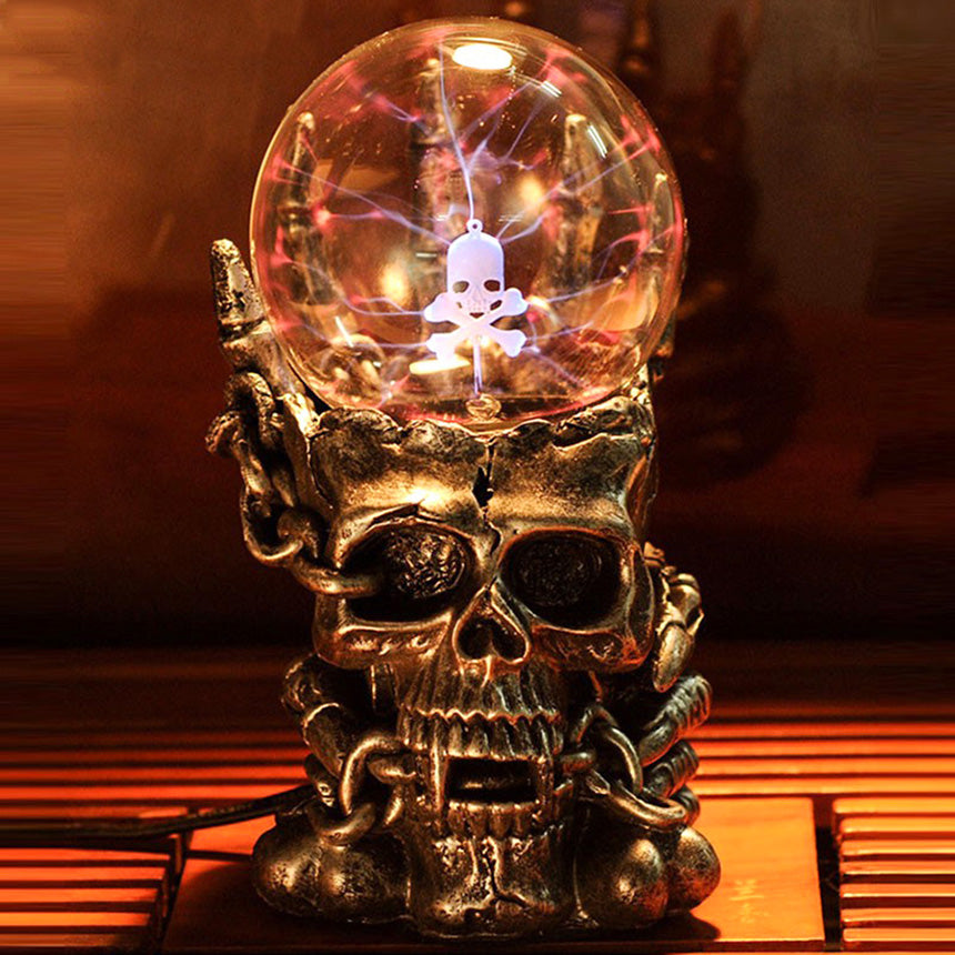 Novelty Lamp New Light-emitting Tatic Plasma Touch Table Lights Luminaria