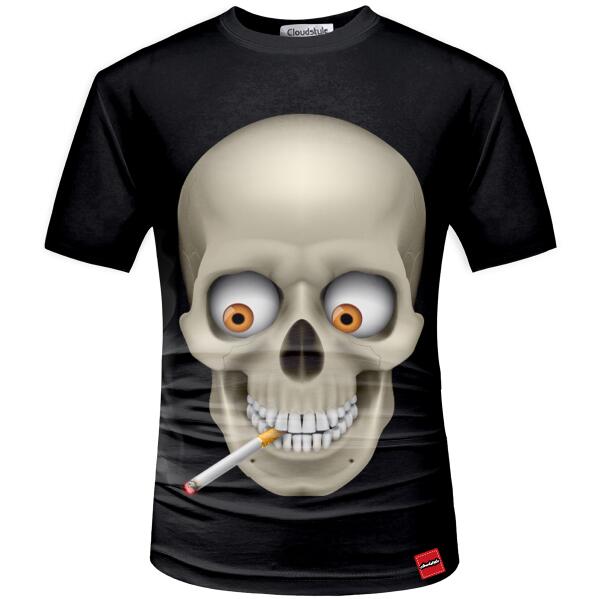 3D t shirt Street Fashion models love fashion skull soul chariot Rock T-shirt Men Clothes