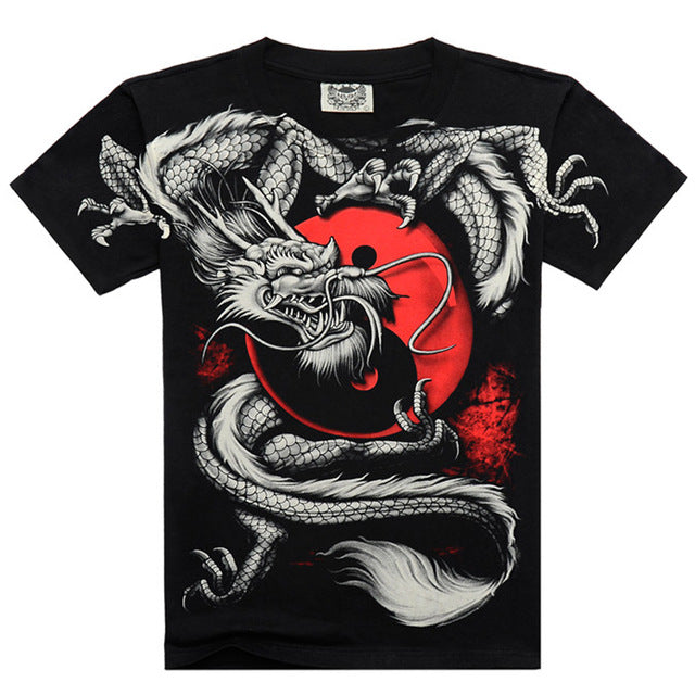HOT SALE Fashion Brand Mens Casual 3D Printed T shirt Cotton Men Clothes tshirt plus size