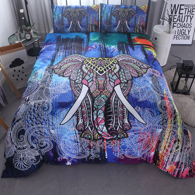 Black and white skull Bedding Set Duvet Printed  Bedding Set 3pcs Duvet Cover and Pillow Case
