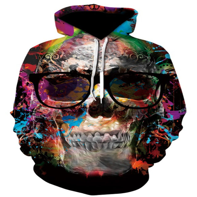 Hoodies Sweatshirts 3D Printed Funny Hip HOP Hoodies Novelty Streetwear