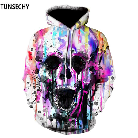 3D Digital printing Funny Hip HOP Hoodies Novelty Hooded Sweatshirts Tracksuits