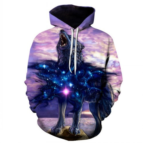 3D Hoodies Men Hooded Sweatshirts Melted Skull 3D Print Casual Tops Autumn Regular Hipster