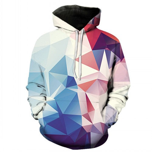 3D Hoodies Men Hooded Sweatshirts Melted Skull 3D Print Casual Tops Autumn Regular Hipster
