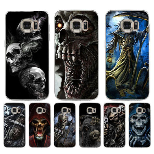 Grim Reaper Skull Skeleton Top Detailed Popular Phone case for samsung galaxy