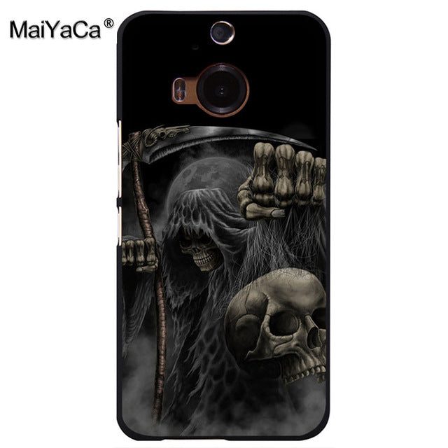 Grim Reaper Skull Skeleton Ultra Pattern Hard Back Phone Case