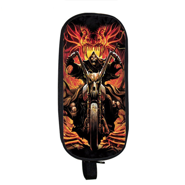 Rock Cold Skull Backpack Anime School Bag Cartoon Backpacks Children Fashion