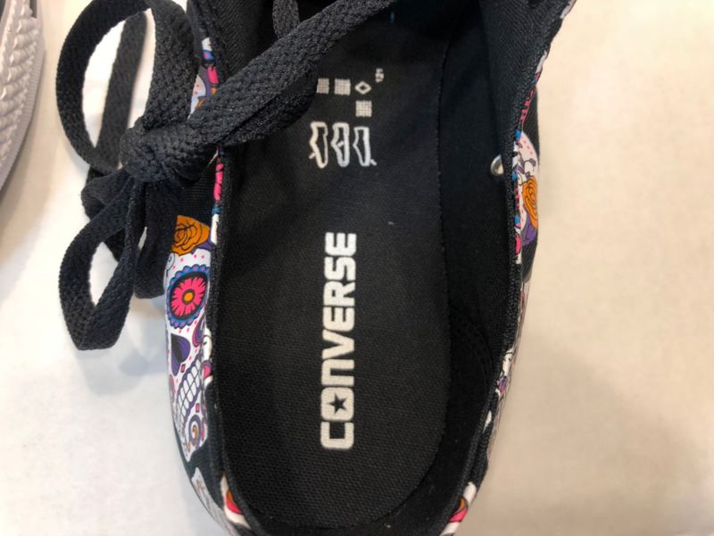 NEW Converse Chuck Taylor All Star Sugar Skulls Coco Dia De Los muertos M 9 W 11