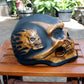 Motorcycle Helmet Skull Skeleton Full face for YOUTH