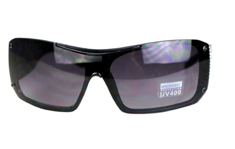 Montana West Sugar Skull Collection Sunglasses Black/Multicol