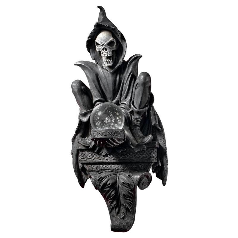 Design Toscano Gothic Grim Reaper Specter of Death Wall Sculpture