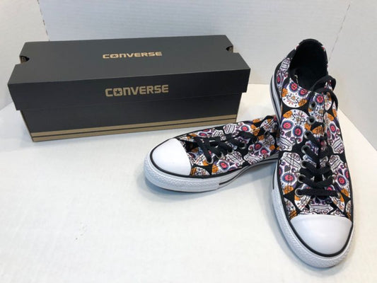NEW Converse Chuck Taylor All Star Sugar Skulls Coco Dia De Los muertos M 9 W 11