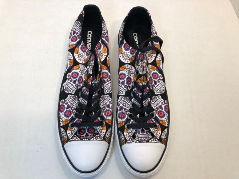 NEW Converse Chuck Taylor All Star Sugar Skulls Coco Dia De Los muertos M 9 W 11