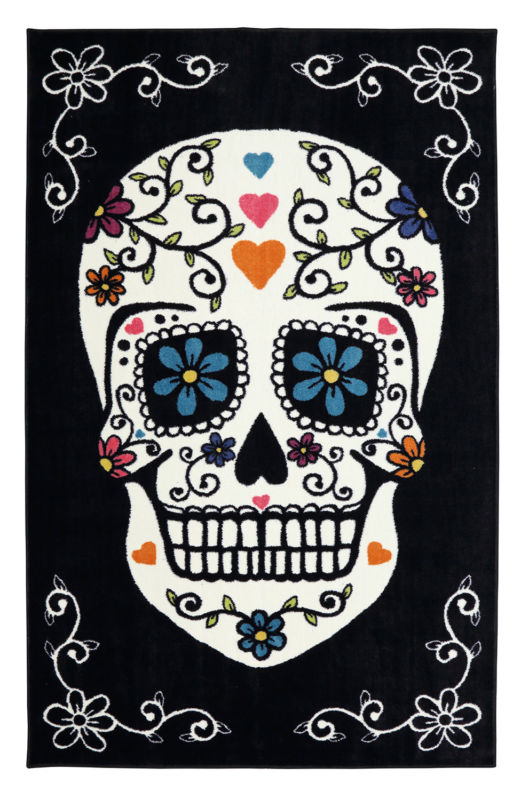 Mohawk Sugar Skull 7' 6" X 10' Large Area Rug