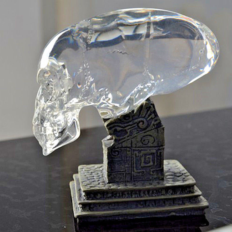 Beautiful Resin Skull Model Halloween Car Decoration Gift
