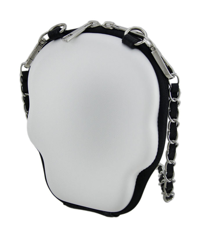 Zeckos Western Sugar Skull Decorated Molded Skull Purse w/Removable Strap