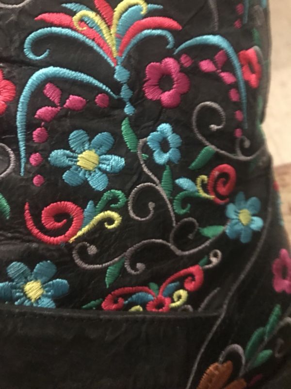 Old Gringo Klak Sugar Skull Boots Size 10