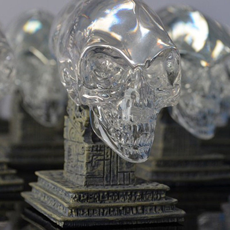 Beautiful Resin Skull Model Halloween Car Decoration Gift