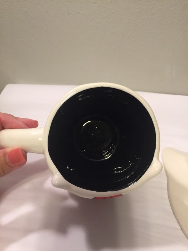 Cracker Barrel Sugar Skull Owl Mug /Cup & Plate Day Of The Dead Halloween NEW