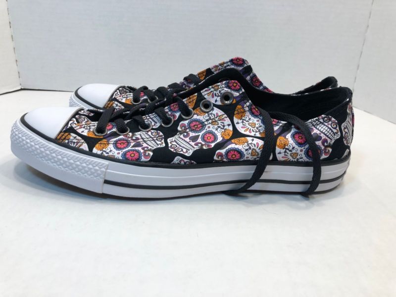 NEW Converse Chuck Taylor All Star Sugar Skulls Coco Dia De Los muertos M 9 W 11