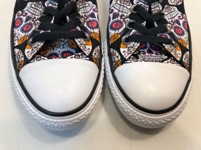 NEW Converse Chuck Taylor All Star Sugar Skulls Coco Dia De Los muertos M 9 W 11