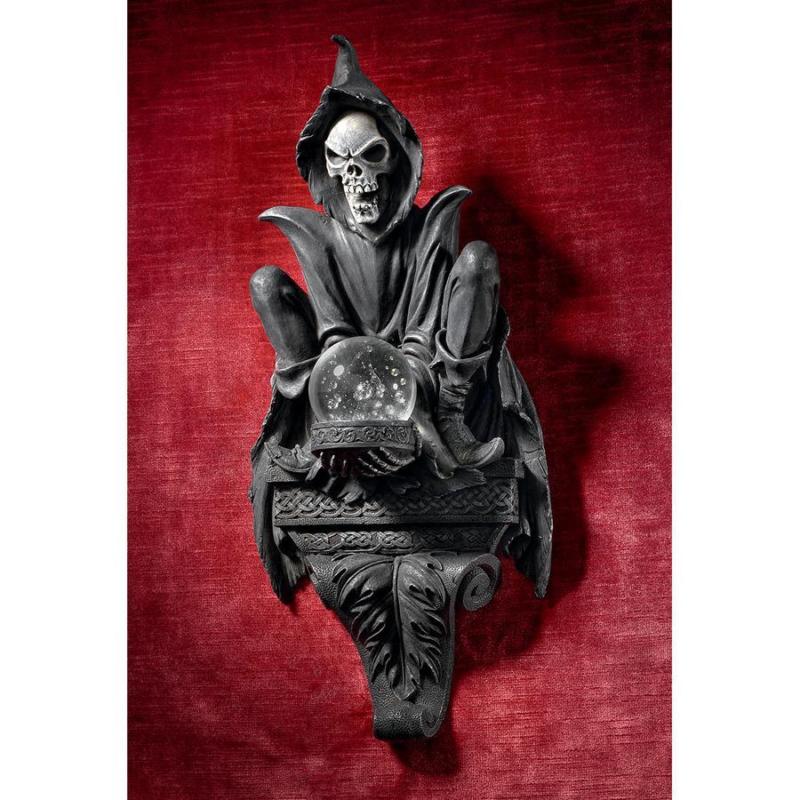 Design Toscano Gothic Grim Reaper Specter of Death Wall Sculpture
