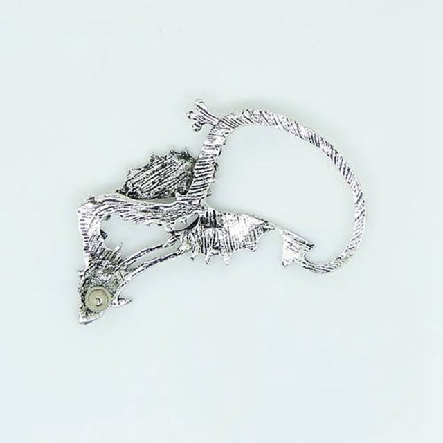 1psc Fashion Punk Gothic Dragon Ear Cuff Earrings for Women Animal Ear Wrap Cuff Earrings Stud Ear 3 Colors