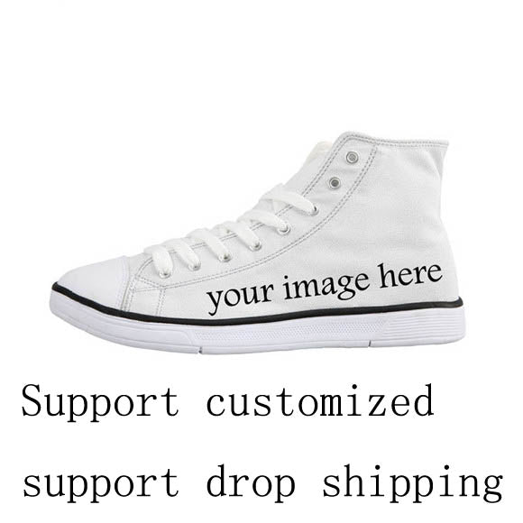 Cool Skull High Top Canvas Shoes Casual Zombie Skeleton Flats Walking Shoes Lace Up