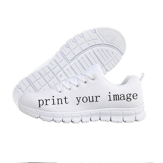 Spring Summer Flats Casual Shoes Classic Print Skull Women's Sneakers Comfort Ladies Mesh Shoes for Student Women