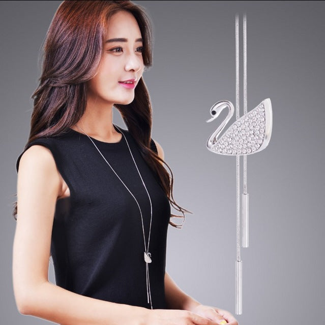 Imitation Pearl Necklaces Retro Hot Popular Vintage Leaf Pearl Collar Statement Necklace Long Jewelry For Women