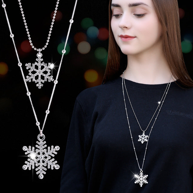 Imitation Pearl Necklaces Retro Hot Popular Vintage Leaf Pearl Collar Statement Necklace Long Jewelry For Women