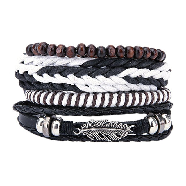 Bracelets & Bangles mens leather bracelets Pulseira Masculina Jewelry Charm Bileklik Pulseiras Boyfriend Girlfriend