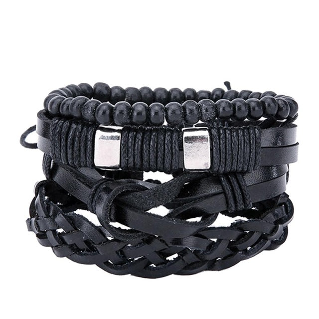 Bracelets & Bangles mens leather bracelets Pulseira Masculina Jewelry Charm Bileklik Pulseiras Boyfriend Girlfriend