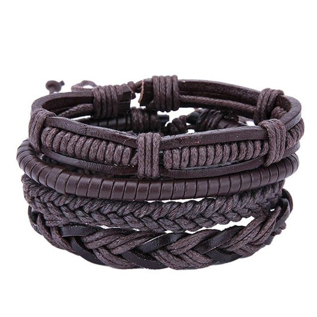 Bracelets & Bangles mens leather bracelets Pulseira Masculina Jewelry Charm Bileklik Pulseiras Boyfriend Girlfriend