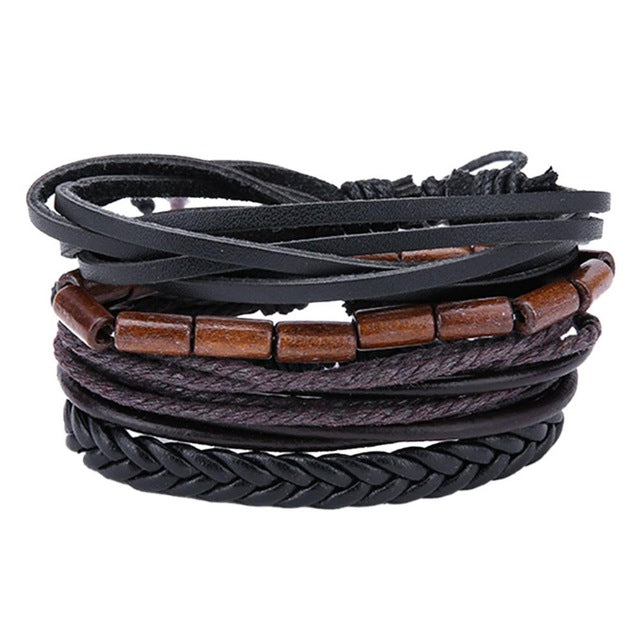 Bracelets & Bangles mens leather bracelets Pulseira Masculina Jewelry Charm Bileklik Pulseiras Boyfriend Girlfriend