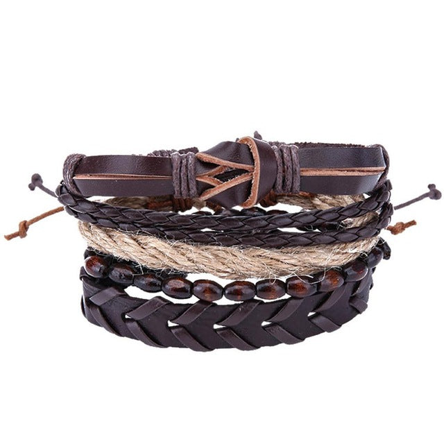 Bracelets & Bangles mens leather bracelets Pulseira Masculina Jewelry Charm Bileklik Pulseiras Boyfriend Girlfriend