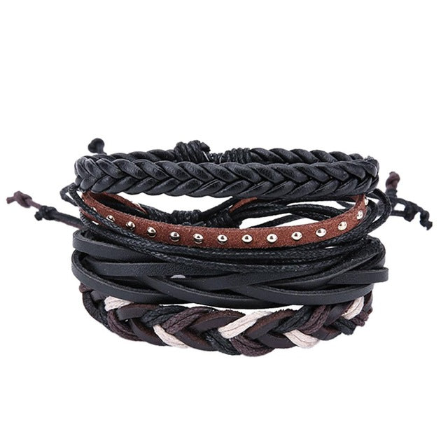 Bracelets & Bangles mens leather bracelets Pulseira Masculina Jewelry Charm Bileklik Pulseiras Boyfriend Girlfriend