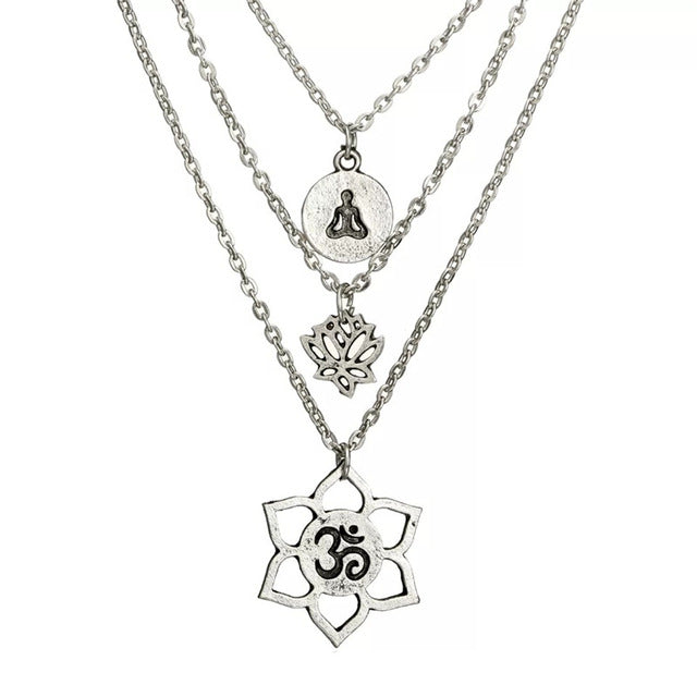 Vintage Bohemia Choker Necklace for Women Moon Elephant Chain Statement Necklace Pendant Fashion Jewelry Ethnic Collar